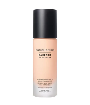 bareMinerals BarePro 24H Matte Comfort Liquid Foundation Flüssige Foundation · 30 ml · Nude