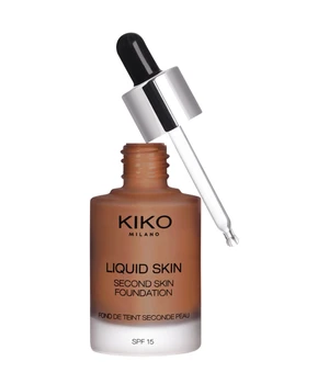 KIKO Milano Liquid Skin Second Skin Foundation Flüssige Foundation · 30 ml · Braun