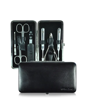 Pfeilring Eleganza Klappetui schwarz glänzend groß Maniküre-Set · 1 Stk