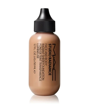 MAC Studio Radiance Face And Body Radiant Sheer Flüssige Foundation · 50 ml · Hellbraun