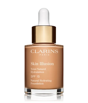 CLARINS Skin Illusion Natural Hydrating SPF 15 Flüssige Foundation · 30 ml · Rosa