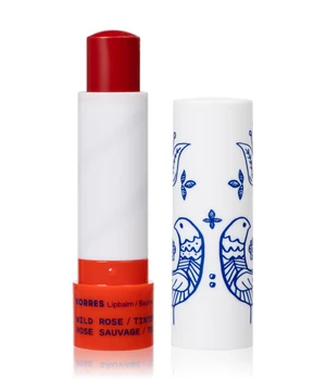 KORRES Wild Rose Lip Balm getönt rot Lippenbalsam · 4.5 g · Dunkelrot