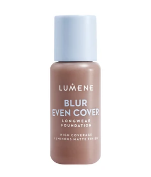 Lumene Blur Even Cover Foundation Flüssige Foundation · 30 ml · Hellbraun