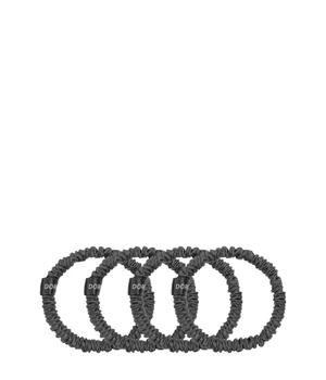 Dore & Rose Scrunchie 1 cm Set Charcoal Haargummi · 4 Stk