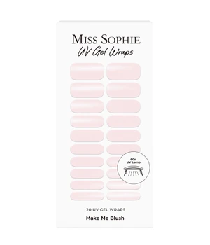 Miss Sophie UV Gel Wraps Make Me Blush Nagelfolie · 20 Stk · Creme