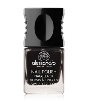 Alessandro Nail Polish Colour Explosion Small Nagellack · 5 ml · Schwarz