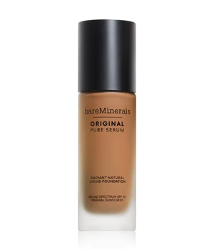 bareMinerals Original Pure Serum Radiant Natural Liquid Foundation Flüssige Foundation · 30 ml · Hellbraun