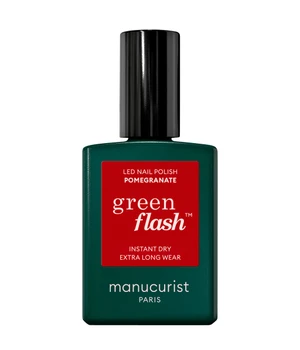 manucurist Green Flash Gel Nagellack · 15 ml · Dunkelrot