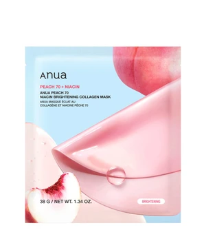 Anua Peach 70 Niacin Brightening Collagen Mask Tuchmaske · 1 Stk