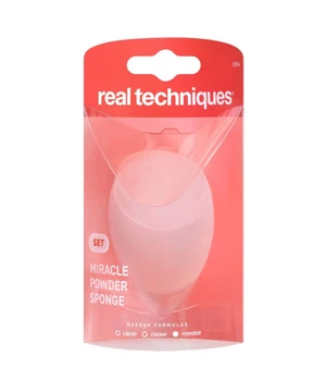 Real Techniques Miracle Powder Sponge Make-Up Schwamm · 1 Stk