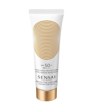 Sensai Silky Bronze Protective Suncare Cream For Face 50+ Sonnencreme · 50 ml