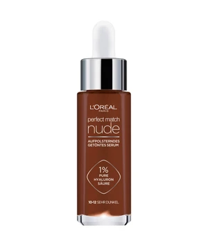 L'Oréal Paris Perfect Match nude Aufpolsterndes Getöntes Serum Getönte Gesichtscreme · 30 ml · Braun