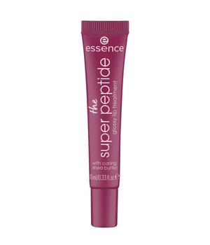 essence the super peptide glossy lip treatment Lippenbalsam · 10 ml · Dunkelrot