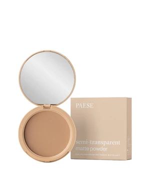 Paese Cosmetics Transparent Matte Powder Fixierpuder · 9 g · Hellbraun