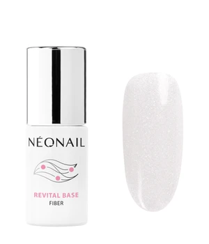 NÉONAIL UV Nagellack Revital Base Fiber Nagelunter- und Nagelüberlack · 7 ml · Creme