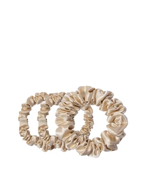 Slip Pure Silk Back To Basics Assorted Scrunchies Blonde Haargummi · 3 Stk
