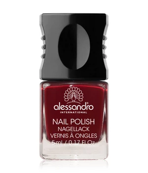 Alessandro Nail Polish Colour Explosion Small Nagellack · 5 ml · Dunkelrot