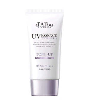 d'Alba UV Essence Waterfull+ Tone-Up Purple Correcting Sonnencreme · 50 ml