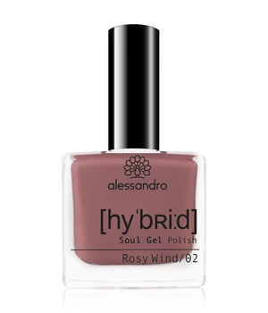 Alessandro Hybrid Nagellack · 8 ml · Hellbraun