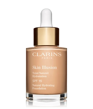 CLARINS Skin Illusion Natural Hydrating SPF 15 Flüssige Foundation · 30 ml · Rosa