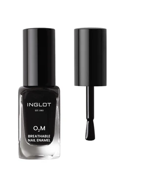 INGLOT O₂M Breathable Nail Enamel Nagellack · 11 ml · Schwarz