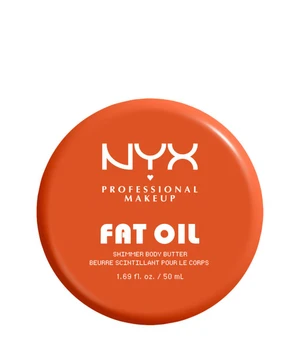 NYX Professional Makeup Fat Oil Shimmer Body Butter Caramelt Mami Körperbutter · 50 ml
