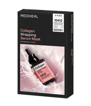 MEDIHEAL Collagen Wrapping Serum Mask Firming Volume Tuchmaske · 10 Stk