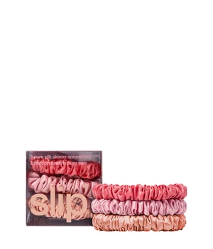 Slip Pure Silk Hair Scrunchies - peach / blush / candy Haargummi · 3 Stk