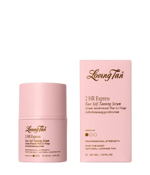 Loving Tan 2 HR Express Face Self-Tanning Serum Medium Selbstbräunungsserum · 30 ml