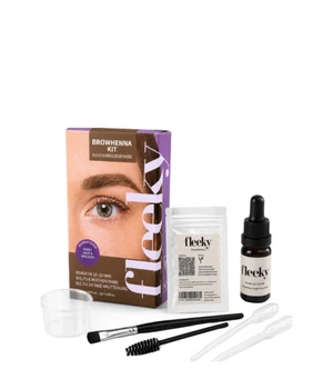 fleeky Browhenna Mini Kit Augenbrauenfarbe · 1 Stk · Braun