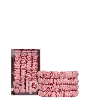 Slip Pure Silk Skinny Scrunchies - Rose Haargummi · 4 Stk
