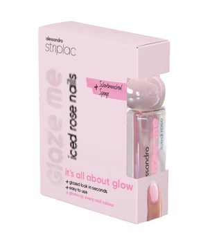 Alessandro Striplac Glaze Me Pigment Iced Rose Nagellack · 3 ml