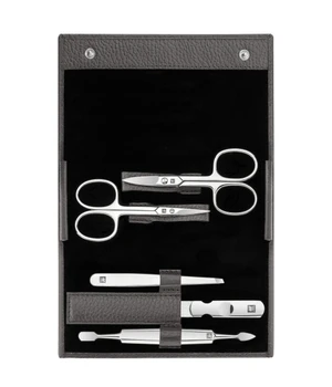 Zwilling Classic Maniküre Set 5 tlg. Echtleder, anthrazit Maniküre-Set · 1 Stk