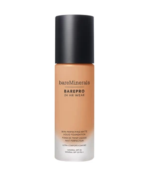 bareMinerals BarePro 24H Matte Comfort Liquid Foundation Flüssige Foundation · 30 ml · Rosa