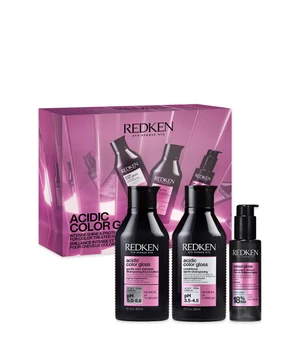 Redken Acidic Color Gloss XMAS Set für Farbschutz und Brillanz von coloriertem Haar Haarpflegeset · 1 Stk