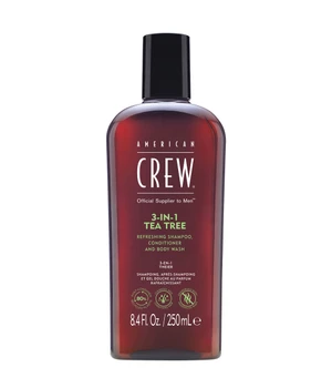 American Crew Hair Care & Body 3in1 Tea Tree Haarshampoo · 250 ml