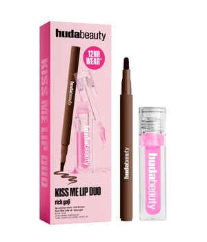 HUDA BEAUTY Kiss Me Lip Duo Rich Goji Lippen Make-up Set · 1 Stk · Pink