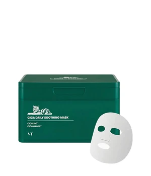 VT Cosmetics Cica Daily Soothing Mask Tuchmaske · 30 Stk