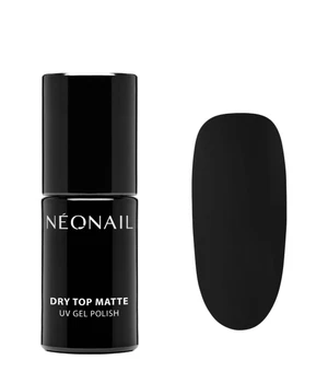 NÉONAIL UV Nagellack Dry Top Matte Top Coat · 7 ml · Schwarz