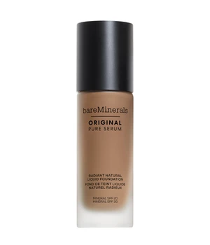bareMinerals Original Pure Serum Radiant Natural Liquid Foundation Flüssige Foundation · 30 ml · Hellbraun