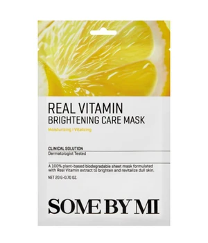 Some By Mi Real Care Mask Vitamin Brightening Care Mask Tuchmaske · 20 ml
