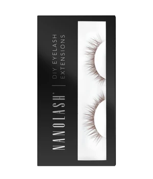 NANOLASH DIY Eyelash Extensions CLASSY - Brown Wimpern · 1 Stk