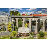 Viadukt-Set, 2-gleisig, gebogen