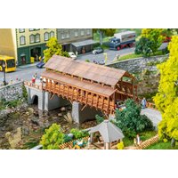 Eisenbahn-Holzbrücke – Ansicht 1