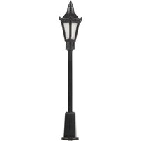LED-Parklaterne, Sechskantlaterne mit Krone - 3 Stück