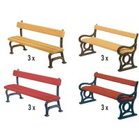 12 Parkbänke – Ansicht 1
