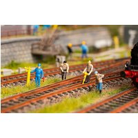Gleisbauarbeiter & Tremolo - Figuren-Set mit Mini-Sound-Effekt – Ansicht 1