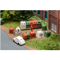 Wertstoffcontainer-Set – Ansicht 1