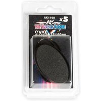 PLASTIC WARGAME BASES. OVAL BASE 35x60mm