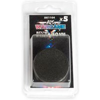 PLASTIC WARGAME BASES. ROUND BASE 50mm